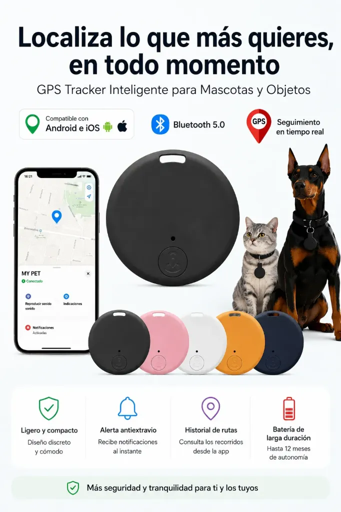 Localizador GPS para Mascotas